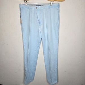 NEW Peter Millar Seaside Collection Pants Light Blue Men's 36 Pima Cotton $125.